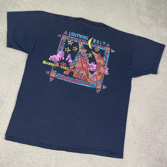 American Vintage Other - Vintage 90s lightning‎ bolt surfing T-shirt